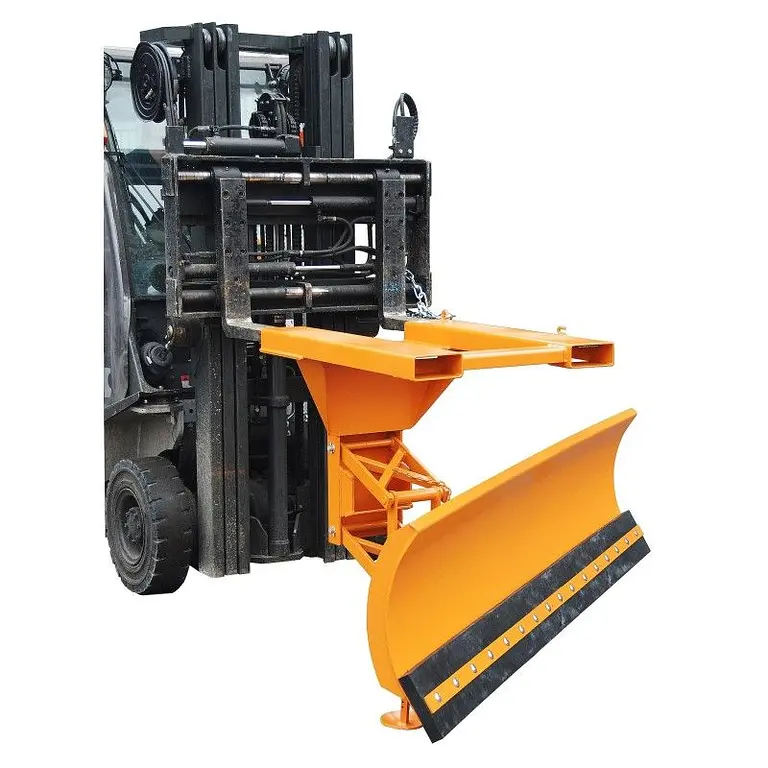 Snow Plows, painted, Orange yellow