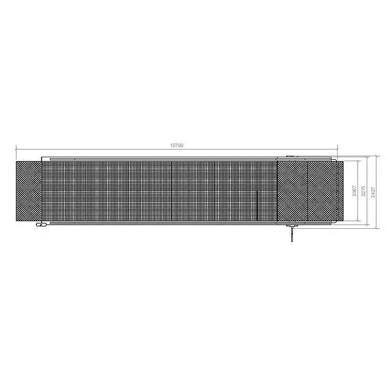 Rampa de carga 10m 12ton