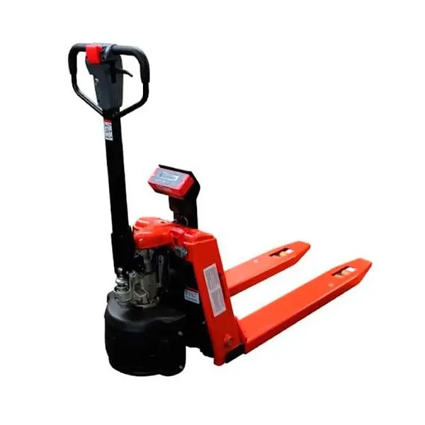 Transpaleta de pesaje semi eléctrica 1500kg