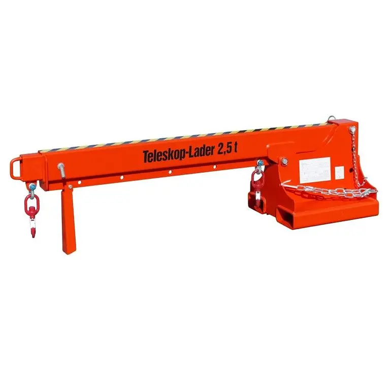 Arms Crane Extensible, painted, Red Fire