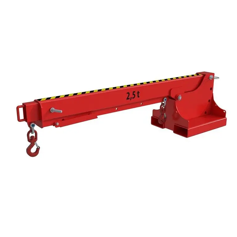 Arms Crane Extensible, painted, Red Fire
