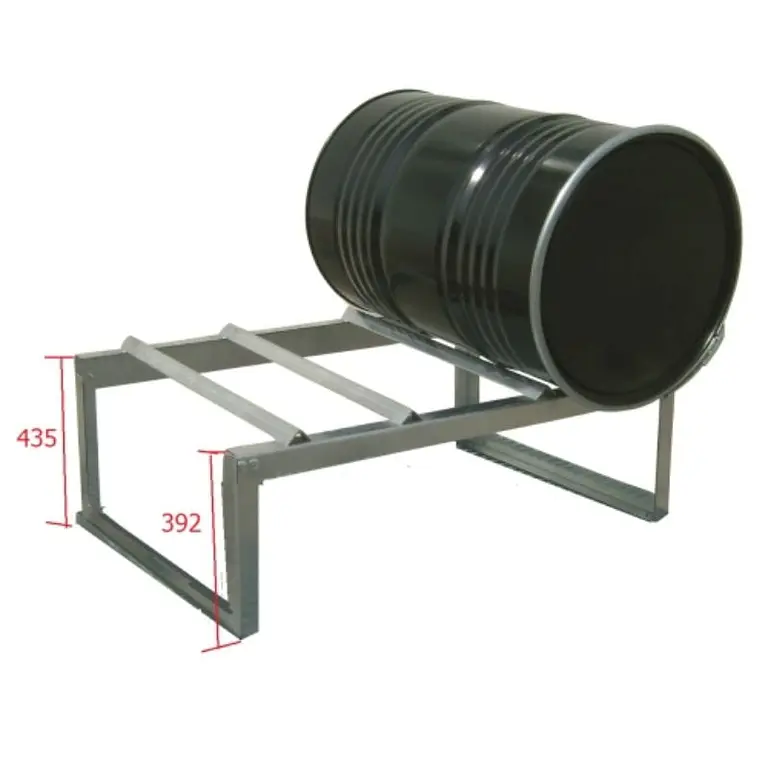 Manupack 2 drum 200l rack for 2 x 200l drums galvanized steel