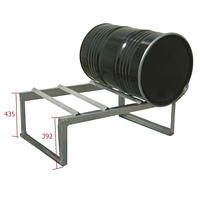 Manupack 2 drum 200l rack for 2 x 200l drums galvanized steel