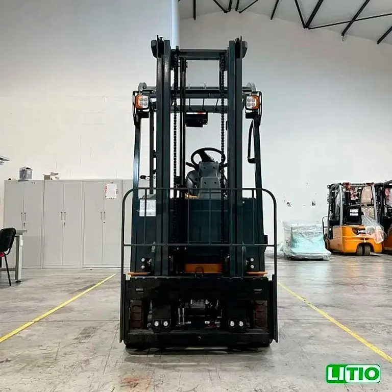 Carretilla elevadora de litio G2 serie 3 ruedas 1300-1500kg