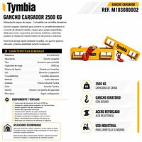 Gancho de carga Tymbia de 2500kg