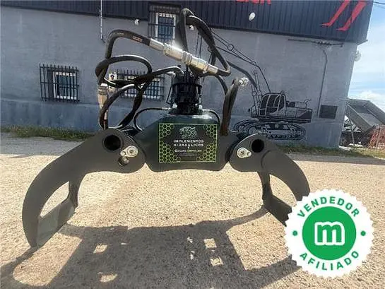 New hydraulic rotor forest grapples for mini excavators