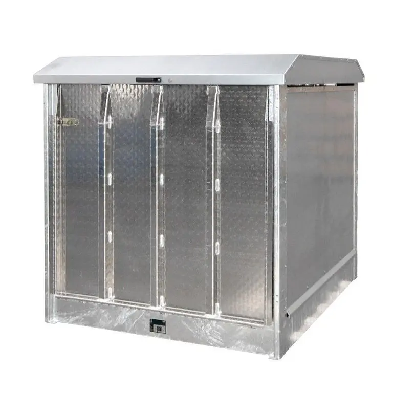 Gas cylinder tank, galvanized