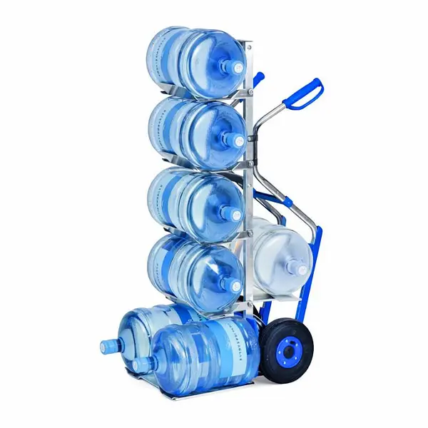 Carro de aluminio porta botellas