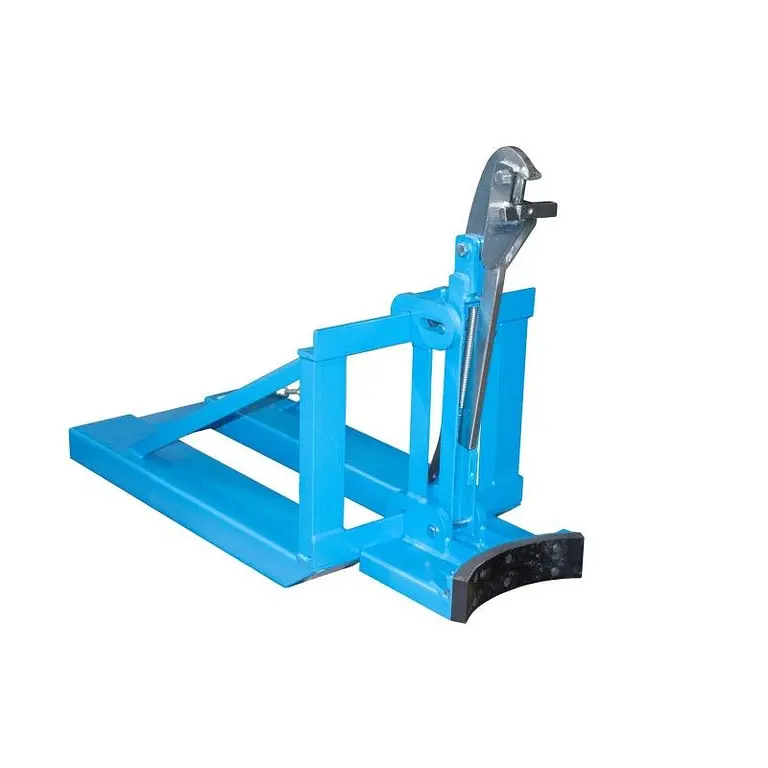 Elevator of drums, painted, Light blue