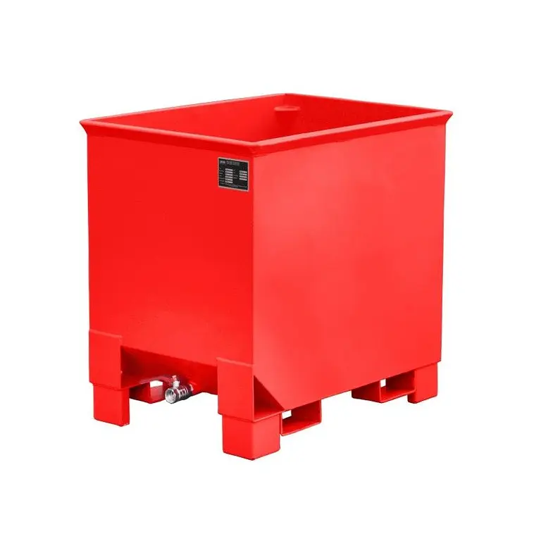 Cube of chips, painted, Red fire