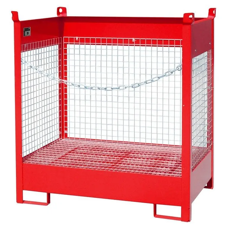 Pill rack, lacquer, live red