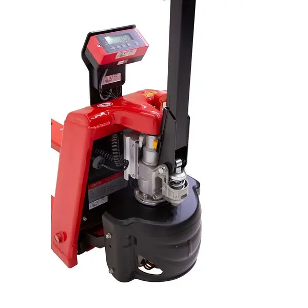 Transpaleta de pesaje semi eléctrica 1500kg