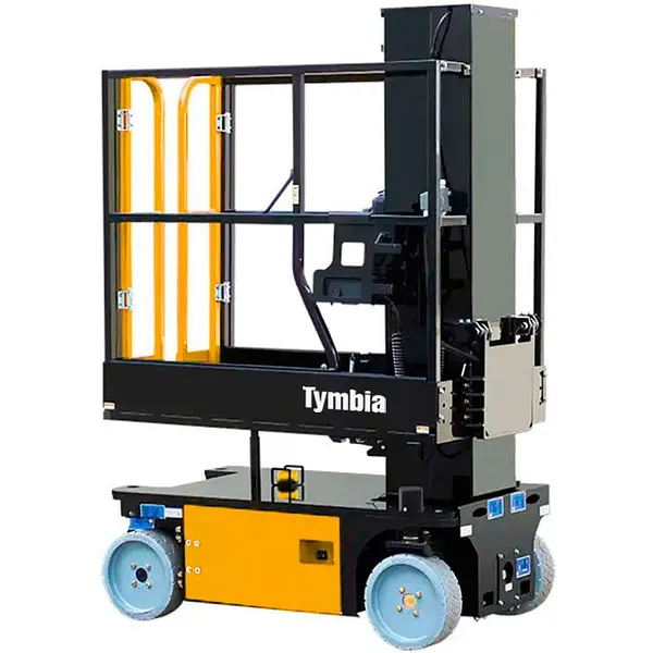 Plataforma Elevadora mástil vertical con brazo 4,8m-227kg