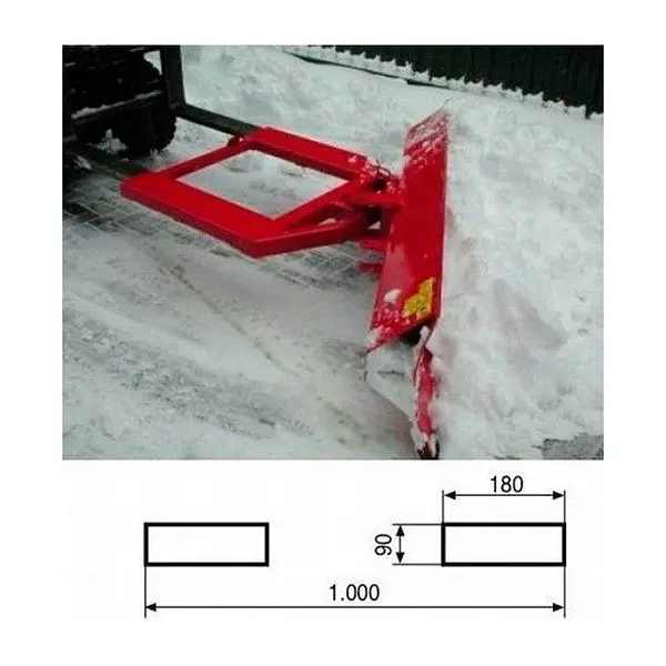 Pala para quitar nieve 2000mm x 500mm