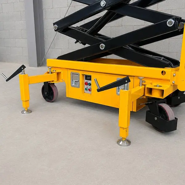 Tymbia 5.9m semi electric scissor lift