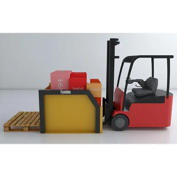 Intercambiador de pallets con capacidad de 2000kg