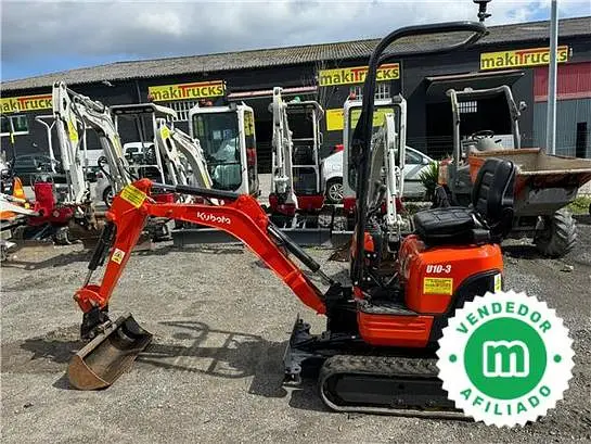 Kubota U10-3 mini excavadora
