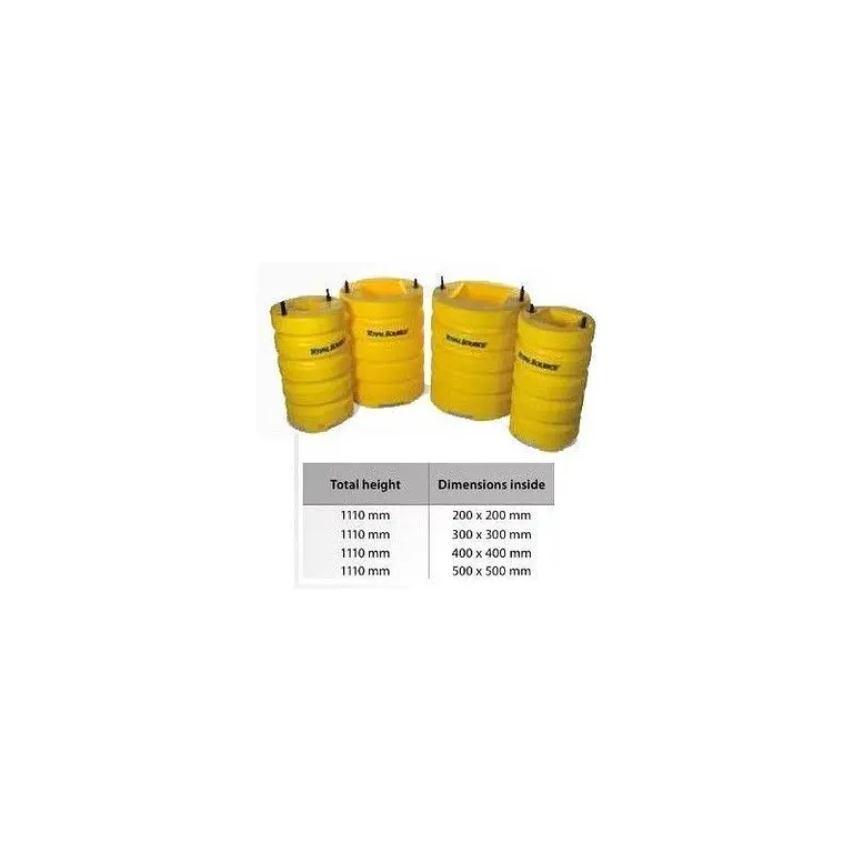 Stackable column protector in height