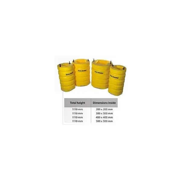 Stackable column protector in height