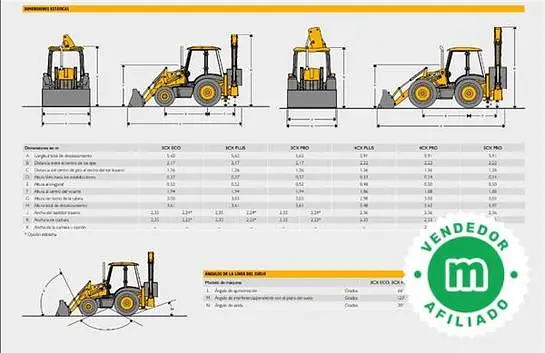 JCB 3 CX Plus 110 Hp Turbo Stage V Premium backhoe loader