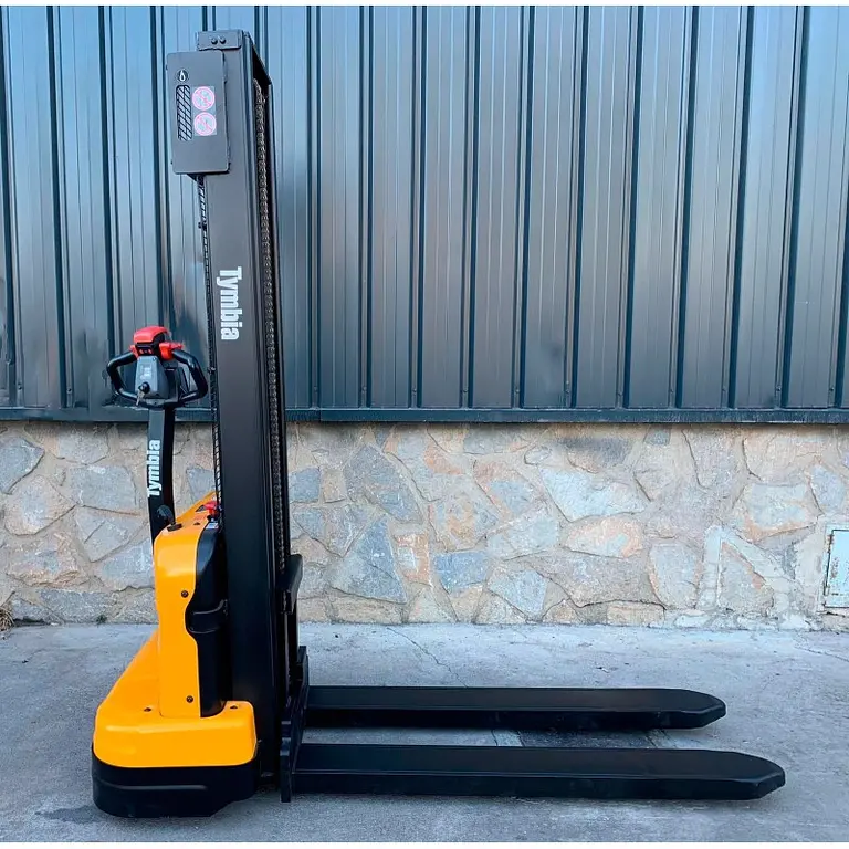 Electric stacker 1200kg with 1350mm forks