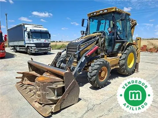 Caterpillar 428D backhoe loader