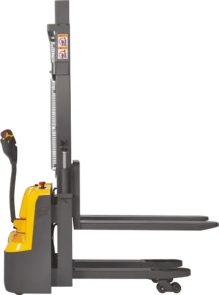Electric stacker with base lift CDD_R-ES