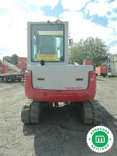 Takeuchi TB250 mini excavator