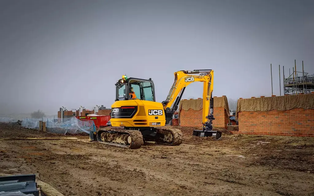 JCB 85Z-2 mini excavator
