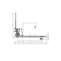 Pramac transparent 2500kg quick manual pump