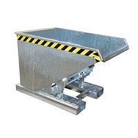 Contenedor basculante, galvanizado en caliente