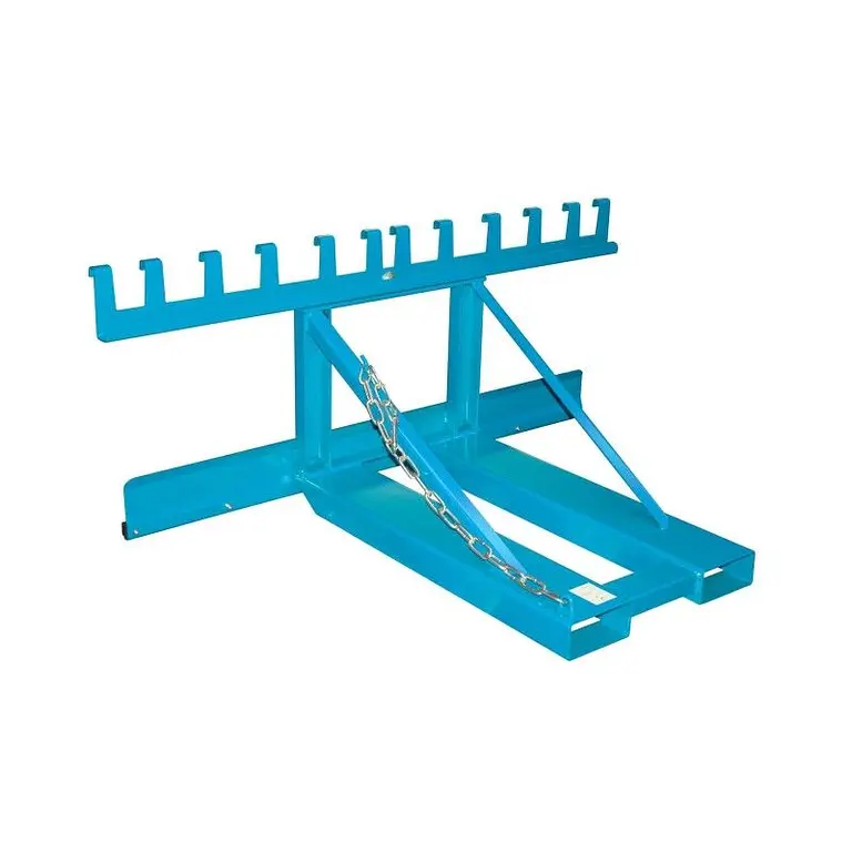 Wheelie Bin Jack, painted, light blue