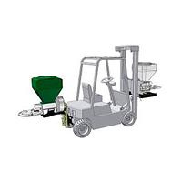 Elevadora de carretillas de aluminio