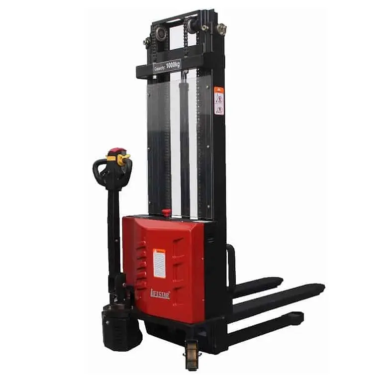 Apilador eléctrico 1000Kg altura 1600mm