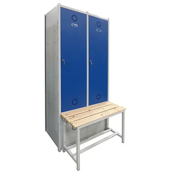 Lockers and 1 door bench modules
