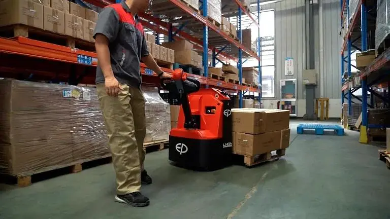 EP WPL202 Heavy-Duty Li-ion Pallet Truck 2.0T
