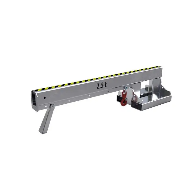 Brazo de grúa extensible galvanizado en caliente