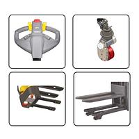 Electric stacker 1500kg at 3500mm Lithium