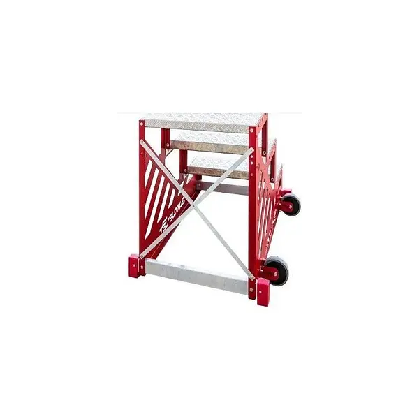 Rigid stool with customizable steps
