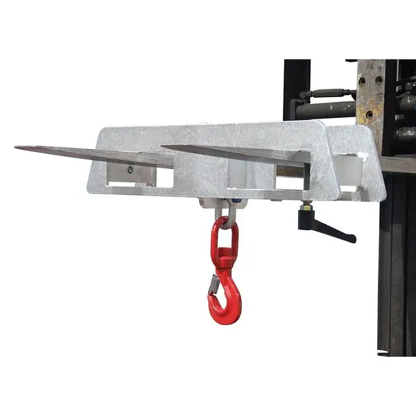 Load hook, hot galvanized