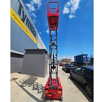 Plataforma Elevadora de Tijera eléctrica de 8m de trabajo - 230kg