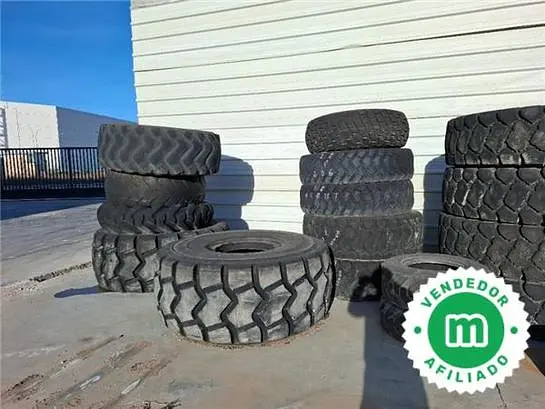 Used tires for machinery