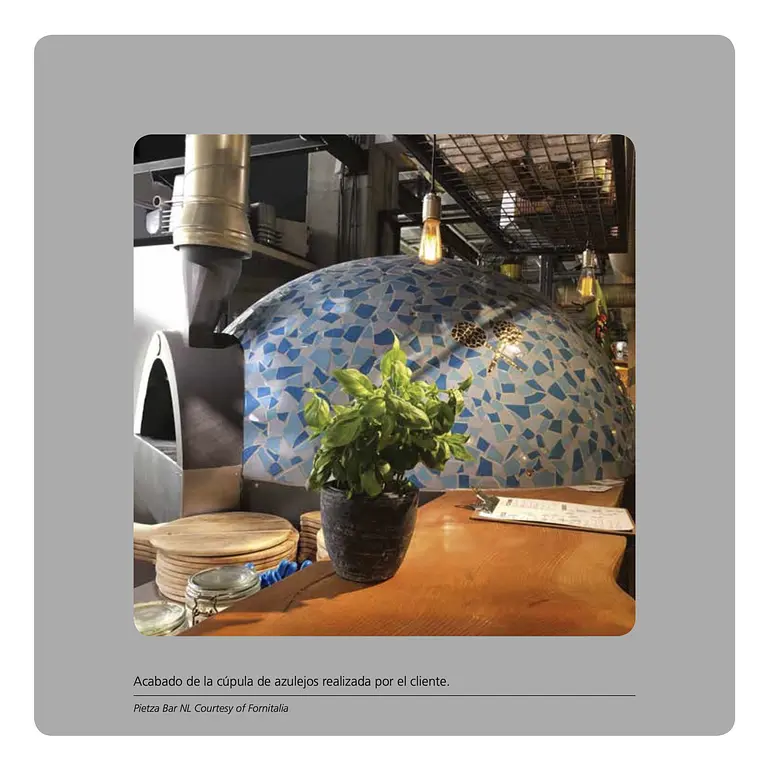 Horno de pizza Pavesi JOY 120 GAS