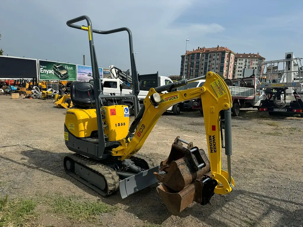 Wacker Neuson 803 mini excavator