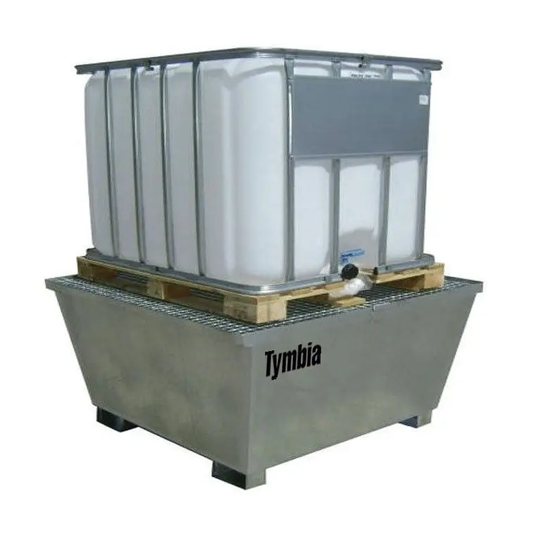 1000L galvanized bucket