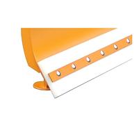Snow Plows, painted, orange yellow