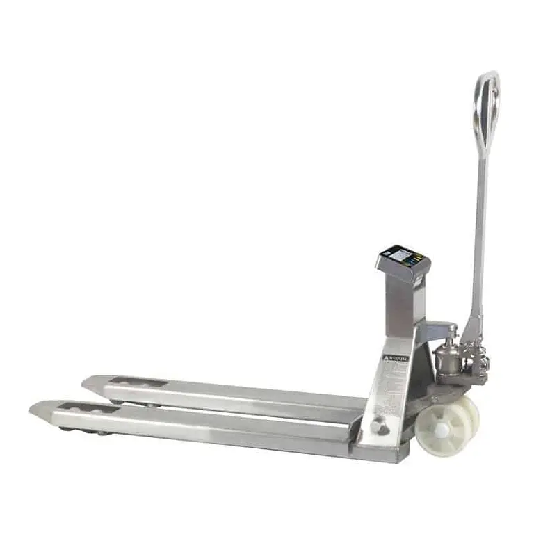 Galvanized 2000 kg weighing pallet truck pallet scale
