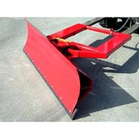 Rubber snow shovel for forklift 2000x500 mm 170 kg 30°
