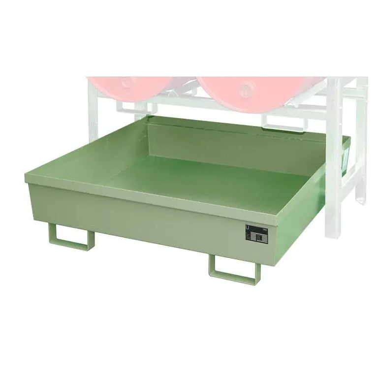 Drum racks, painted, Reseda green