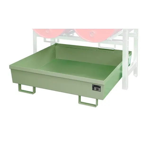 Drum racks, painted, Reseda green